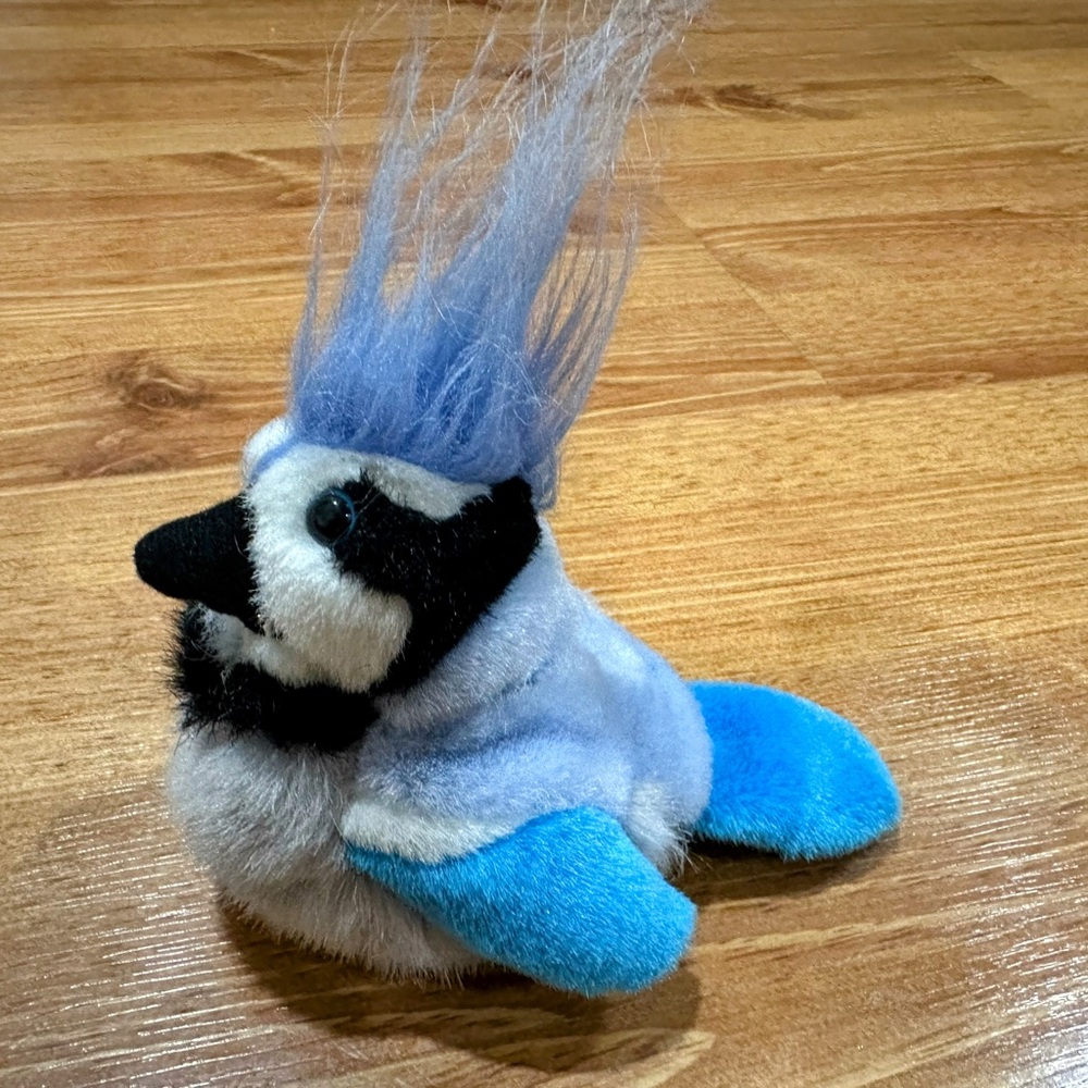 Blue Jay Audubon Birds Wild Republic Plush Stuffed Animal w/ Working Chirp Sound